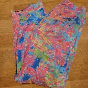 Lilly Pulitzer Pajama Bottoms Seawood Coral